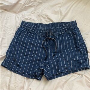 J. Crew High Waist Blue Shorts with Nautical Charm